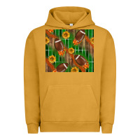 Pigment Peanut Butter american football with sunflower tumbler Urban Hoodie - BundleAndBundleShop