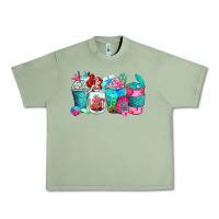 Oil Green mermaid coffee cups Urban Heavy Tee - Zillion Design Studio