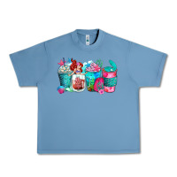 Pebble Blue mermaid coffee cups Urban Heavy Tee - Zillion Design Studio