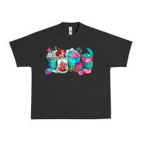 Pigment Black mermaid coffee cups Urban Heavy Tee - Zillion Design Studio