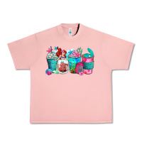Salmon mermaid coffee cups Urban Heavy Tee - Zillion Design Studio