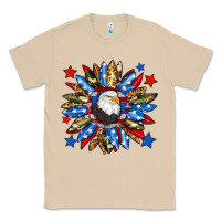 Mushroom American flag sunflower Classic Tee - Neo Western