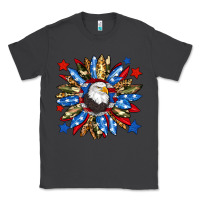 Smoke American flag sunflower Classic Tee - Neo Western