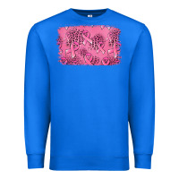 True Royal Distressed breast cancer background Premium Sweatshirt - Jasminsmagicworld