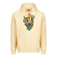 Pina Colada free spirit bull skull Premium Hoodie - MaliasSmallBusiness