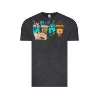 Vintage Black jesus coffee cups Vintage Tee - texasbilliewilder