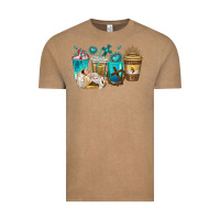 Vintage Coffee jesus coffee cups Vintage Tee - texasbilliewilder