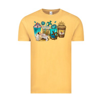 Jesus Coffee Cups Vintage Tee | Teevron