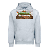 Heather Grey football therapy license plate Urban Hoodie - BundleAndBundleShop
