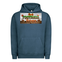 Pigment Midnight Navy football therapy license plate Urban Hoodie - BundleAndBundleShop