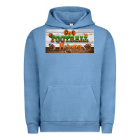 Pigment Pebble Blue football therapy license plate Urban Hoodie - BundleAndBundleShop