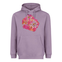 Lavender v.d  lavender and lotus patches Heavyweight Hoodie - AdoDesignShop