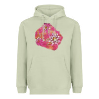 Matcha v.d  lavender and lotus patches Heavyweight Hoodie - AdoDesignShop