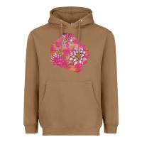Toasted Coconut v.d  lavender and lotus patches Heavyweight Hoodie - AdoDesignShop