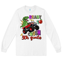 White ready to crush 3th grade Long Sleeve Tee - Zillion Design Studio
