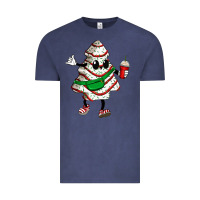 Vintage Denim little debbie christmas tree cakes Vintage Tee - Zillion Design Studio