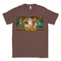 Chestnut merino ram license plate Classic Tee - BarkalooDesign