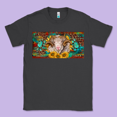 Merino Ram License Plate Classic Tee Designed By Barkaloodesign