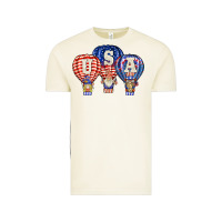 Vintage Arctic usa air balloon gnomies Vintage Tee - BarkalooDesign