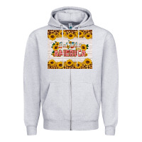Heather Grey god bless america tumbler Zipper Hoodie - HRA Design Shop