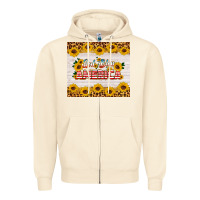 Sandshell god bless america tumbler Zipper Hoodie - HRA Design Shop