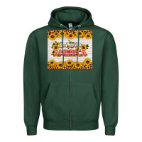 Sports Green god bless america tumbler Zipper Hoodie - HRA Design Shop