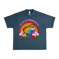 Midnight Navy i m the rainbow sheep of my family pride lgbtq Urban Heavy Tee - texasbilliewilder