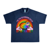 Navy i m the rainbow sheep of my family pride lgbtq Urban Heavy Tee - texasbilliewilder
