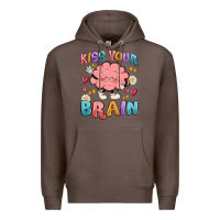Coffee kiss your brain Premium Hoodie - MaliasSmallBusiness