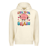 Sandshell kiss your brain Premium Hoodie - MaliasSmallBusiness