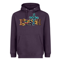 Plum western gemstone cross faith Heavyweight Hoodie - Artiststas
