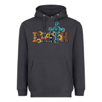 Smoke western gemstone cross faith Heavyweight Hoodie - Artiststas