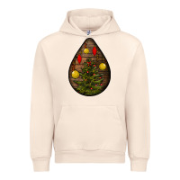 Sandshell christmas  teardrop Urban Hoodie - BundleAndBundleShop