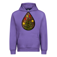 Tulip christmas  teardrop Urban Hoodie - BundleAndBundleShop