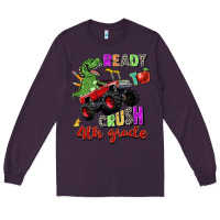 Plum ready to crush 4th grade Long Sleeve Tee - Zillion Design Studio
