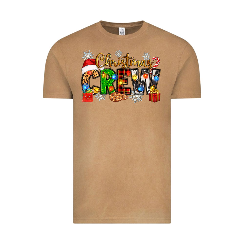 Christmas Crew Vintage Tee by Zillion Design Studio | Teevron