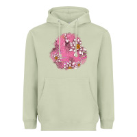 Matcha lotus patches Heavyweight Hoodie - AdoDesignShop