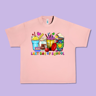 Urban Heavy Tee last day of school coffee cups