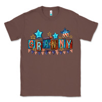 Chestnut American Granny 4th of july Classic Tee - CowGirlArtShop