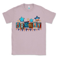 Lilac American Granny 4th of july Classic Tee - CowGirlArtShop