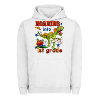 Pigment Lunar Rock roaring into 1st grade Urban Hoodie - BundleAndBundleShop