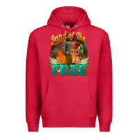 Cardinal land of the free Premium Hoodie - NancyCooperArtShop