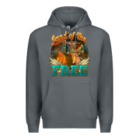 Rock land of the free Premium Hoodie - NancyCooperArtShop