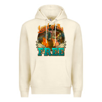 Sandshell land of the free Premium Hoodie - NancyCooperArtShop