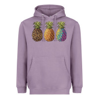 Lavender pineapples leopard tie dye summer Heavyweight Hoodie - Artiststas