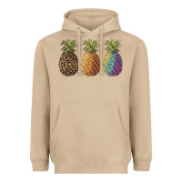 Mushroom pineapples leopard tie dye summer Heavyweight Hoodie - Artiststas