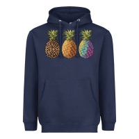 Navy pineapples leopard tie dye summer Heavyweight Hoodie - Artiststas