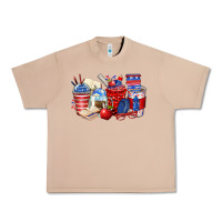 Burro 4th of july teacher coffee cups Urban Heavy Tee - Zillion Design Studio