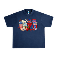 Navy 4th of july teacher coffee cups Urban Heavy Tee - Zillion Design Studio