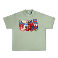 Oil Green 4th of july teacher coffee cups Urban Heavy Tee - Zillion Design Studio